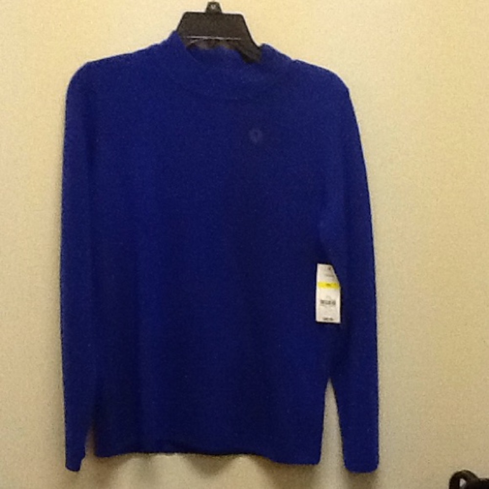 Petite Blue ladies Long sleeve sweater